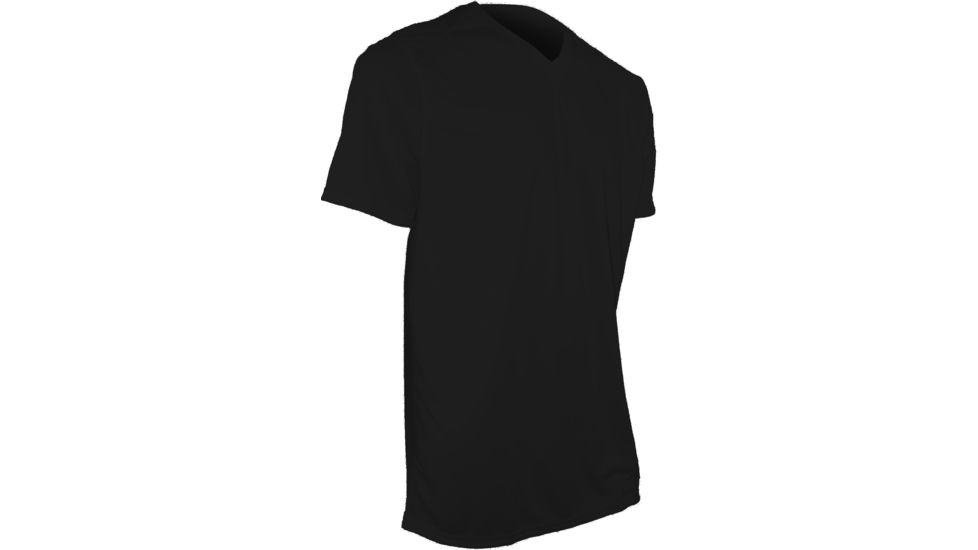 XGO Phase 1 Men's V-Neck T-Shirt, Black, Small, 1G16J-S-60