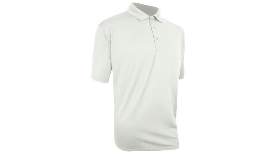 XGO Phase 1 Polo Shirt with Microphone Clip, White, XL 1G16CMC-XL-10