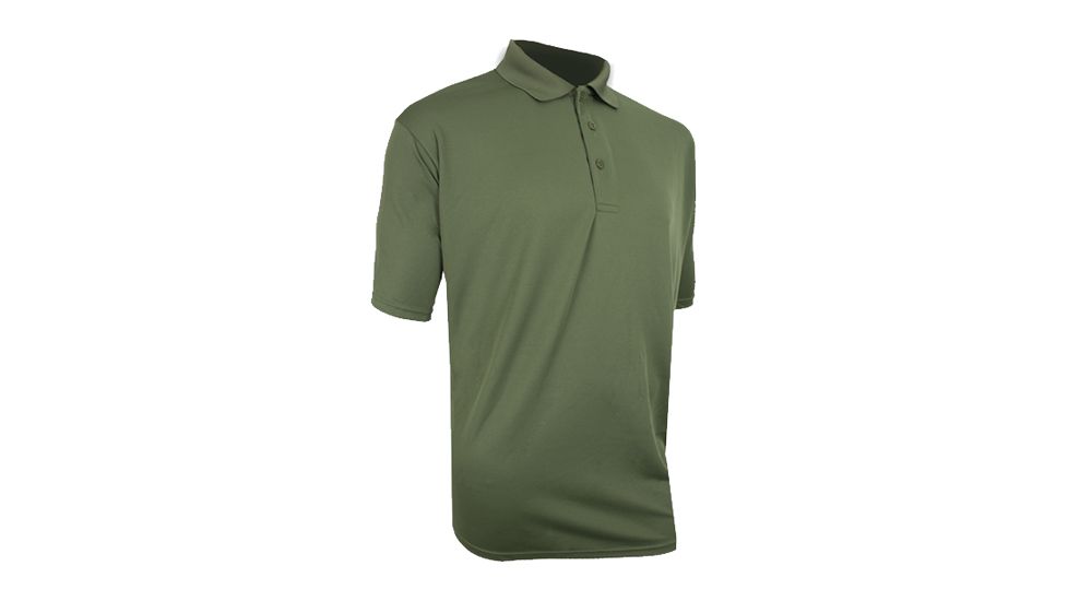 XGO Phase 1 Polo Shirt with Microphone Clip, OD Green, XL 1G16CMC-XL-39