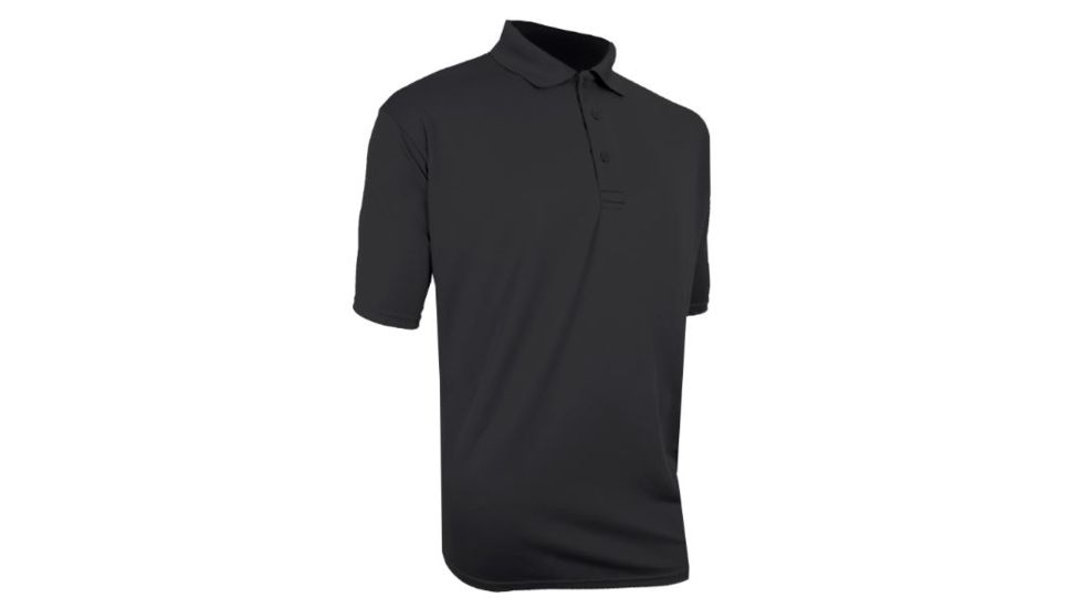 XGO Phase 1 Polo Shirt with Microphone Clip, Black, XL 1G16CMC-XL-60