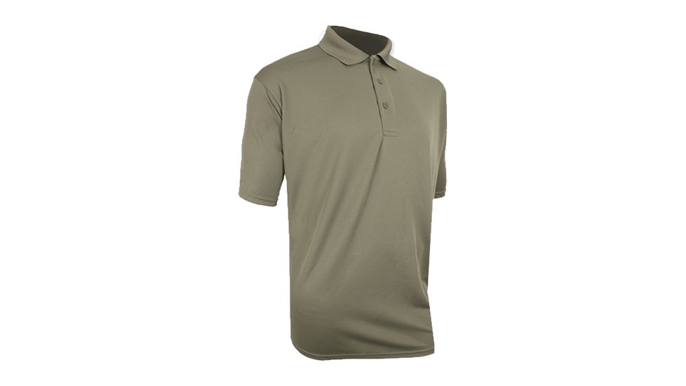 XGO Phase 1 Polo Shirt with Microphone Clip, Desert Sand, XL 1G16CMC-XL-700