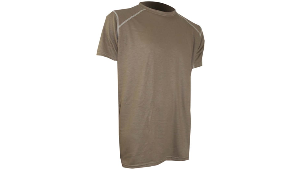 XGO Phase 2 FR Short Sleeve T-Shirt, Tan 499, Small, 2F16M-S-499