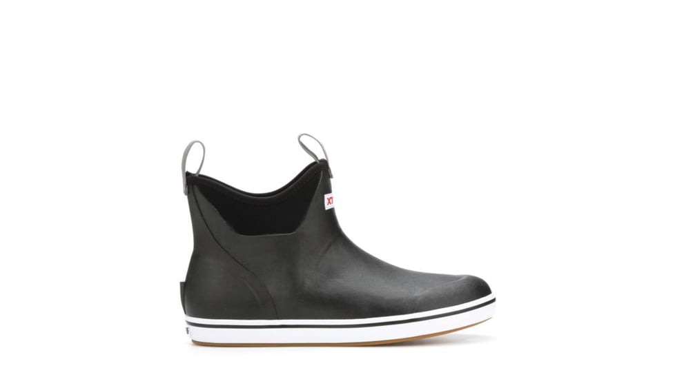 Xtratuf 6 in Buoy Ankle Deck Boot - Womens, Black, 5, XWAB-000-BLK-050