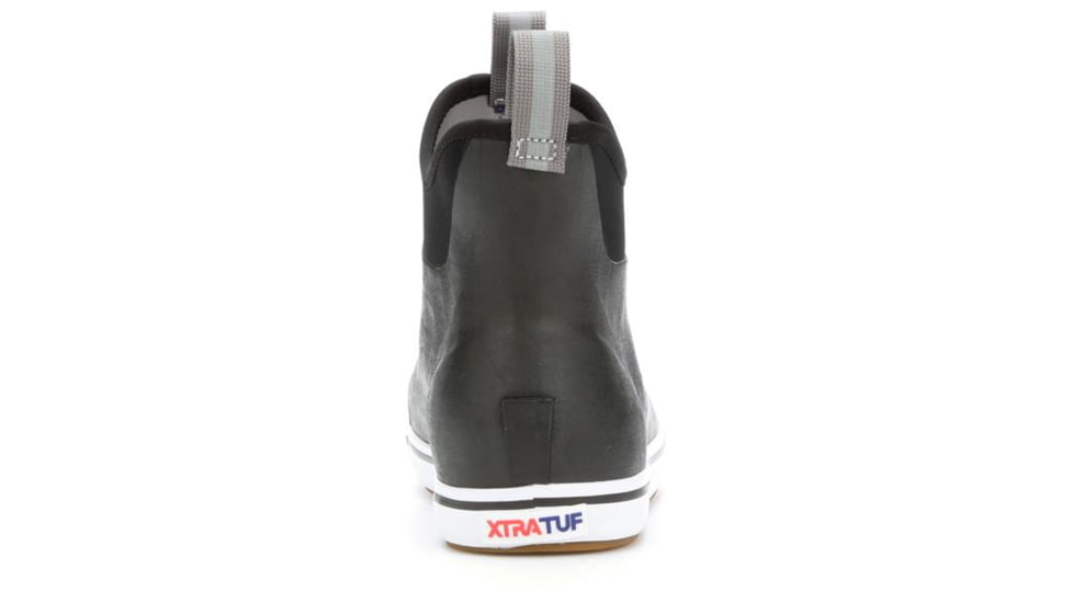 Xtratuf 6 in Buoy Ankle Deck Boot - Womens, Black, 5, XWAB-000-BLK-050