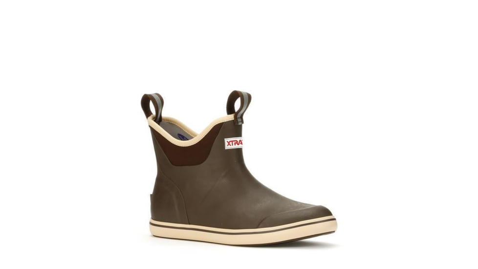 Xtratuf 6 in Ankle Deck Boot - Women's, Brown, 5, XWAB-900-BRN-050