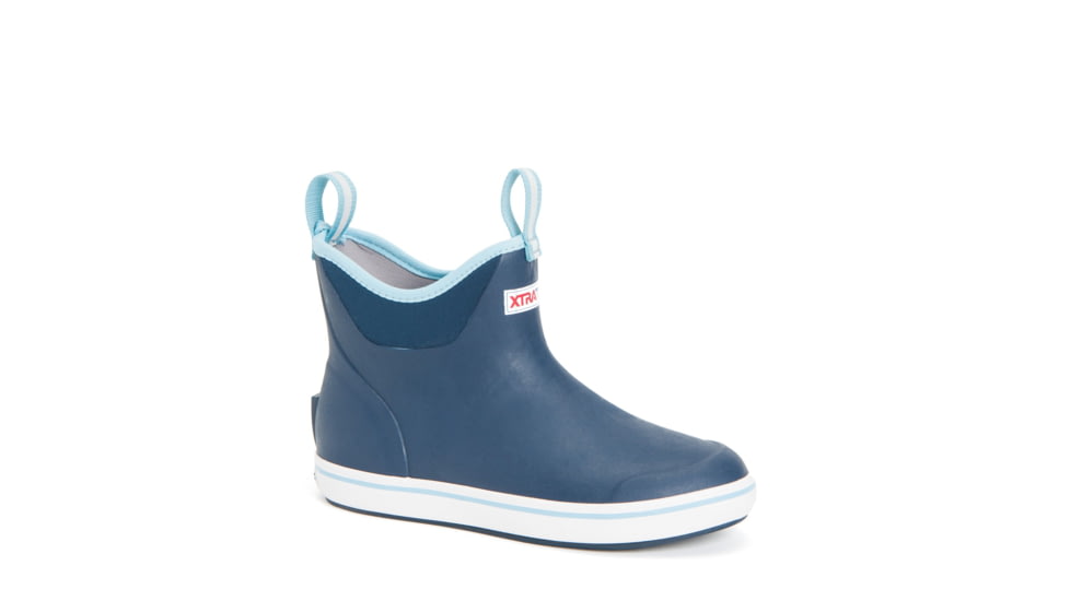 Xtratuf 6 in Ankle Deck Boot - Women's, Navy, 5, XWAB-201-NVY-050