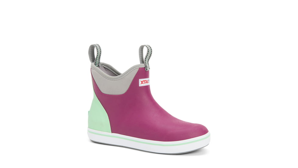Xtratuf 6 in Ankle Deck Boot - Women's, Purple, 6, XWAB-501-PUR-060