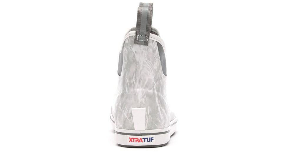 Xtratuf 6 in Camo Print Ankle Deck Boot - Mens, Mossy Oak Bone Fish, 8, XMAB-BOF-CAM-080