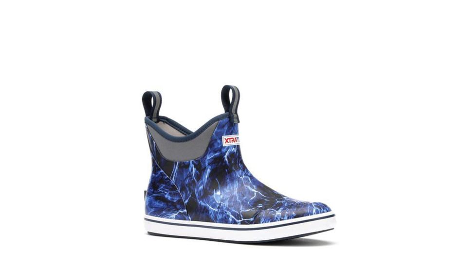 Xtratuf 6 in Camo Print Ankle Deck Boot - Mens, Mossy Oak Marlin, 14, XMAB-MAR-CAM-140