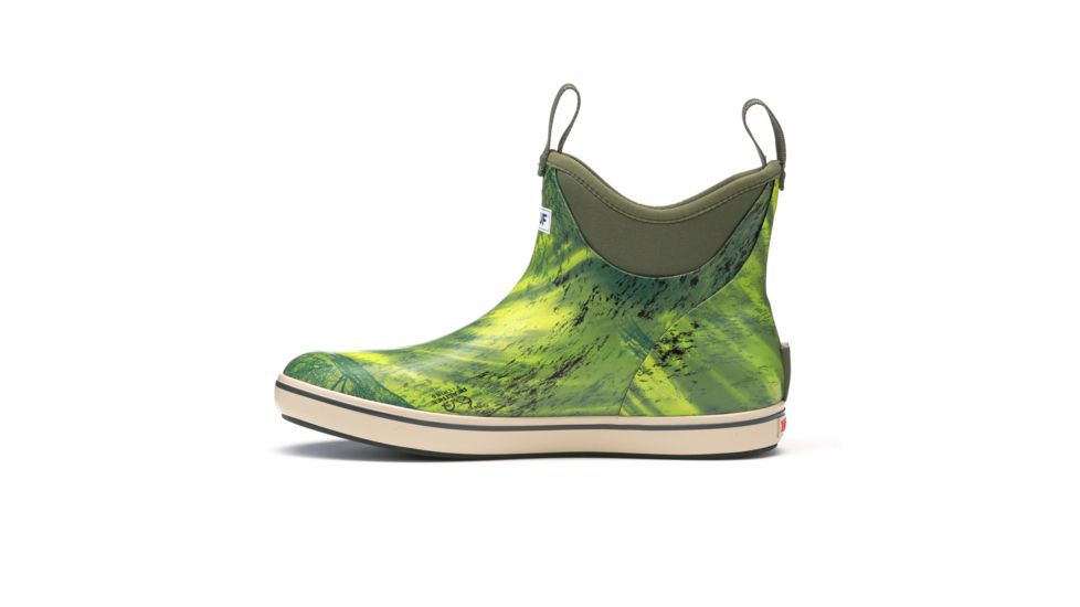 Xtratuf 6 in Camo Print Ankle Deck Boot - Mens, Realtree Fishing, 14, XMAB-RTF-CAM-140