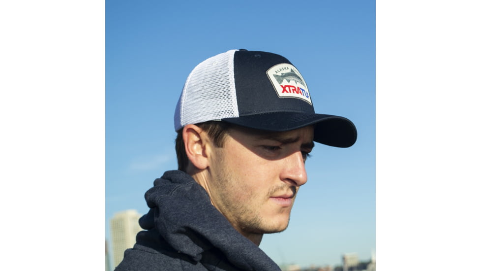 Xtratuf Alaska Originals Trucker Cap - Unisex, Navy/White, One Size, XAC-201-NVY-OS
