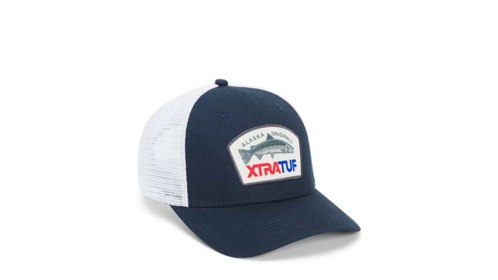 Xtratuf Alaska Originals Trucker Cap - Unisex, Navy/White, One Size, XAC-201-NVY-OS