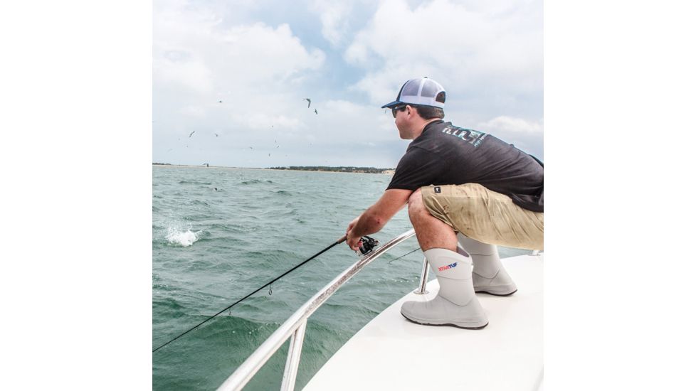 Xtratuf Commander Boots - Men's, Gray/Tan, 7, 27000-GRY-070