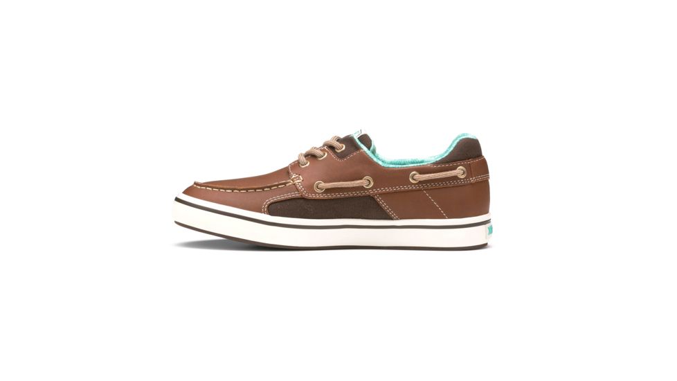Xtratuf Finatic II - Salmon Sisters - Mens, Brown/Kelp, 6, XFN-900-BRN-060