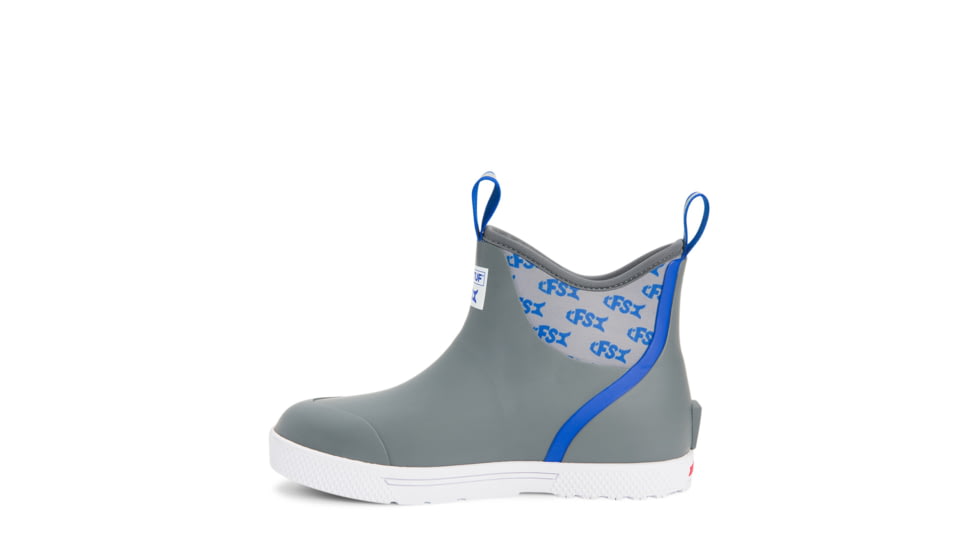 Xtratuf LFS Wheelhouse 6 in Ankle Deck Boot - Mens, Gray, 9, XMW-LFS-GRY-090