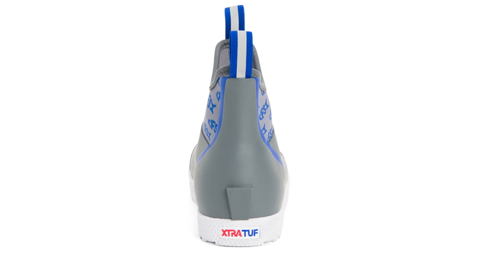 Xtratuf LFS Wheelhouse 6 in Ankle Deck Boot - Mens, Gray, 9, XMW-LFS-GRY-090