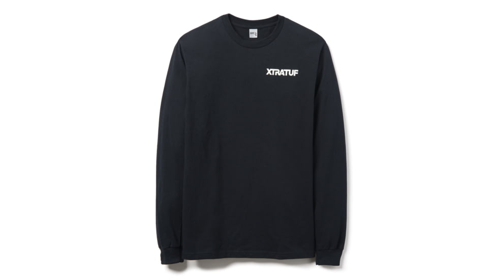 Xtratuf Long Sleeve Grizzly Tee - Mens, Black, Medium, XALS-1BS-BLK-MED