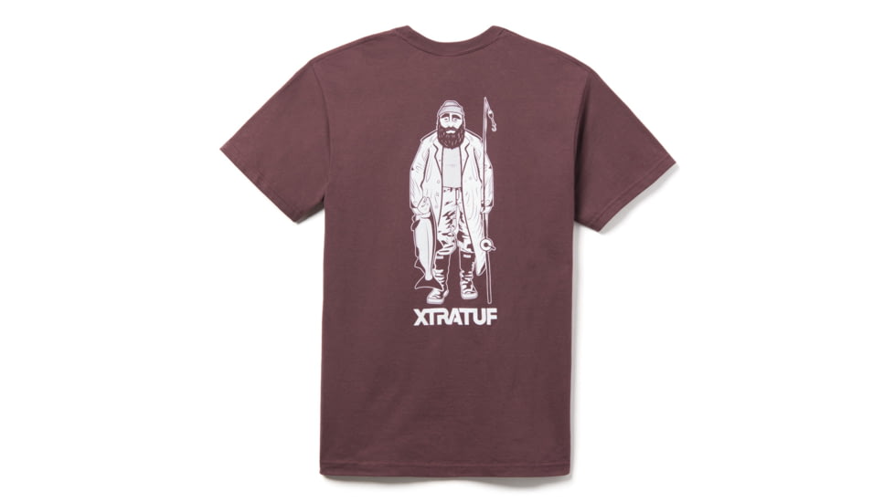 Xtratuf Marty the Fisherman Tee - Men's, White/Red, 2XL, XAT-6MF-RED-2XL