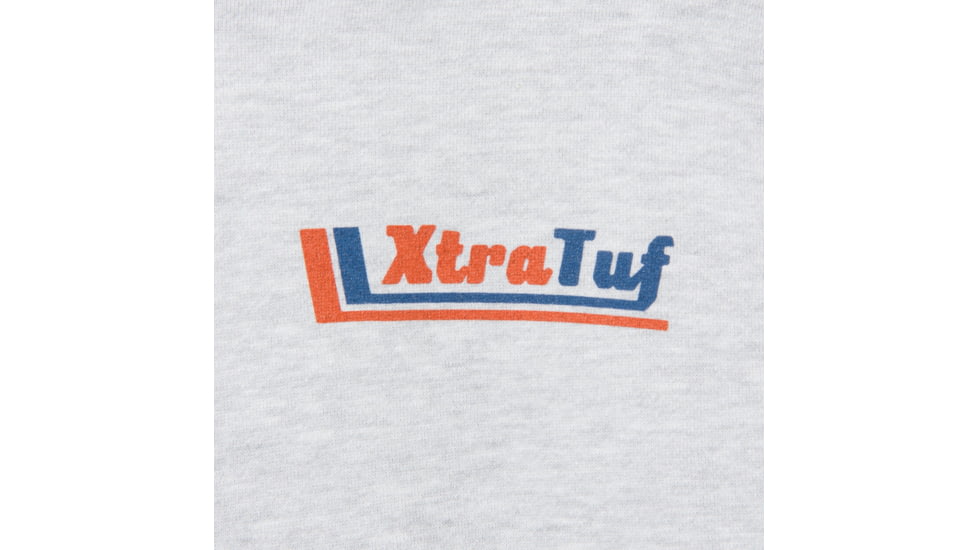 Xtratuf Pullover Retro Hoodie - Unisex, Red/Blue, Small, XAH-1RA-GRY-SML