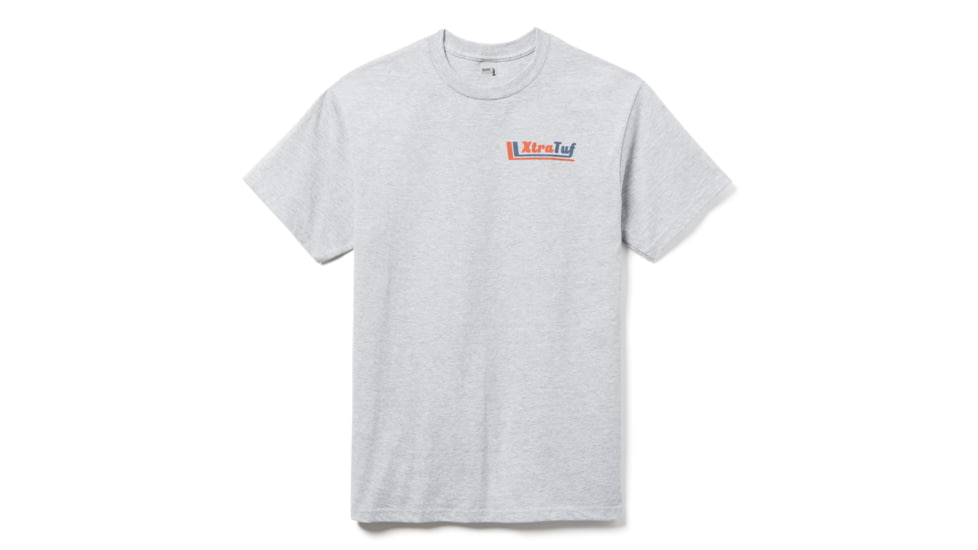 Xtratuf Retro Tee - Mens, Blue/Gray, Large, XAT-1RA-GRY-LRG