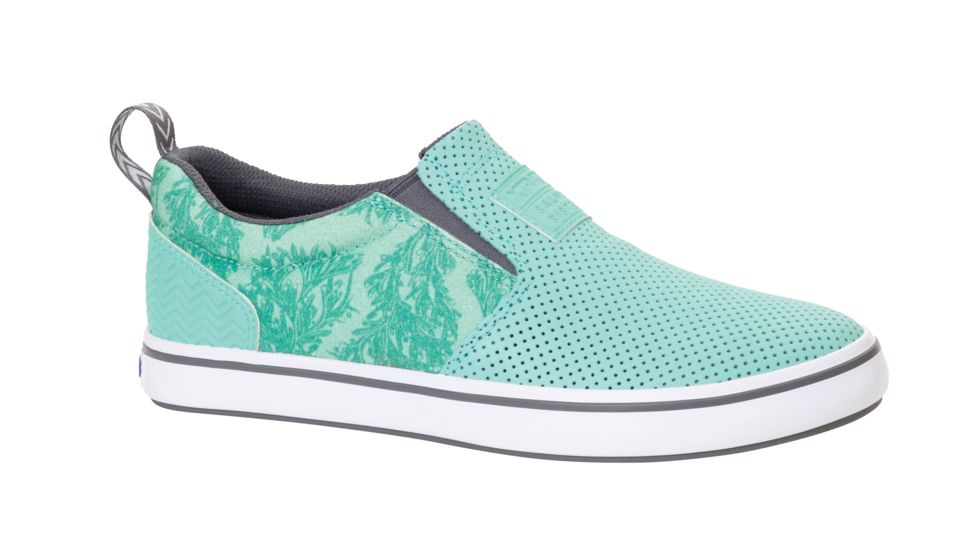 Xtratuf Sharkbyte - Salmon Sisters - Womens, Seafoam/Kelp, 6, XSW-300-GRN-060