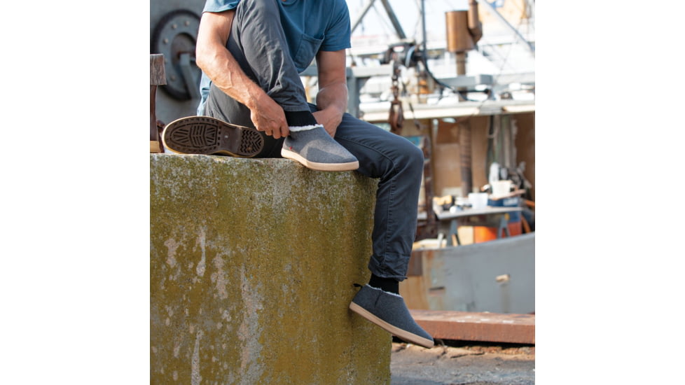 Xtratuf The Homer Slipper Shoes - Mens, Grey, 10, APF-101-GRY-100