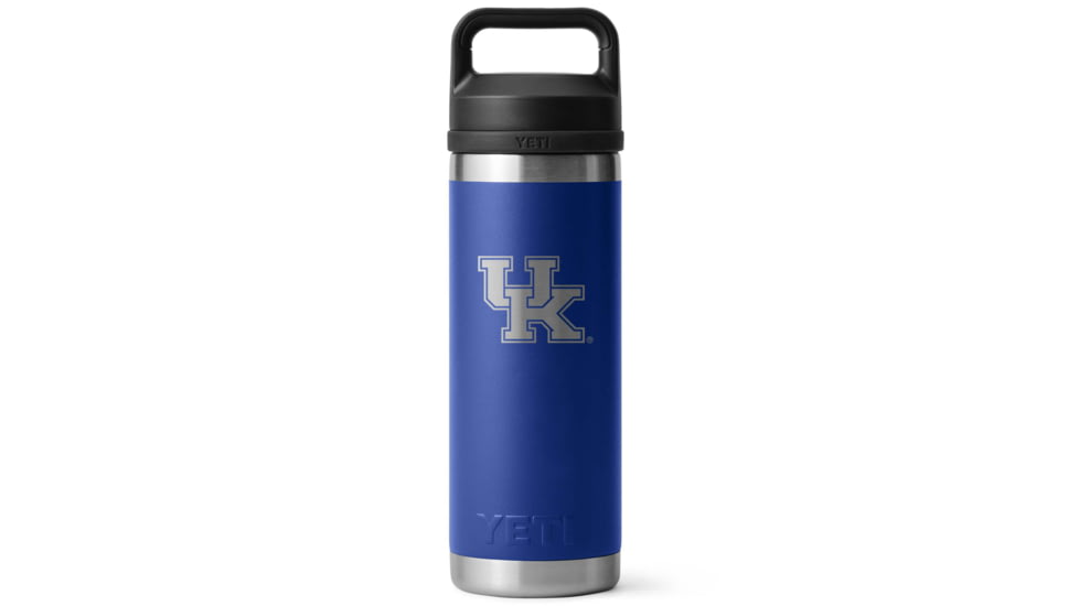 Yeti Rambler 18 oz Water Bottle with Chug Cap - NCAA Kentucky, Team Blue, 28100006757
