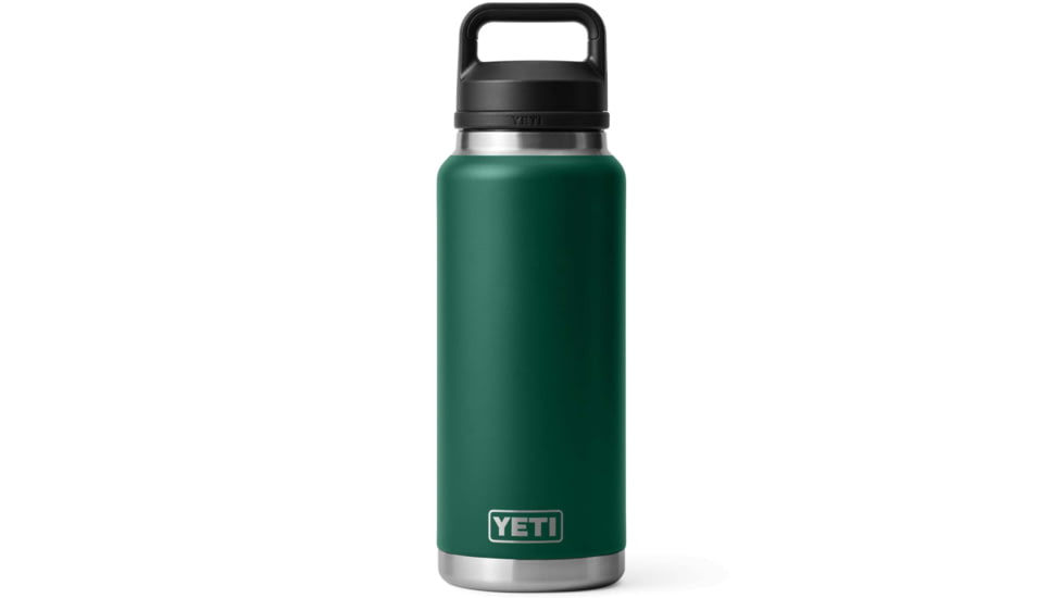Yeti Rambler 36 oz Bottle Chug BF, Black Forest Green, 21071505960