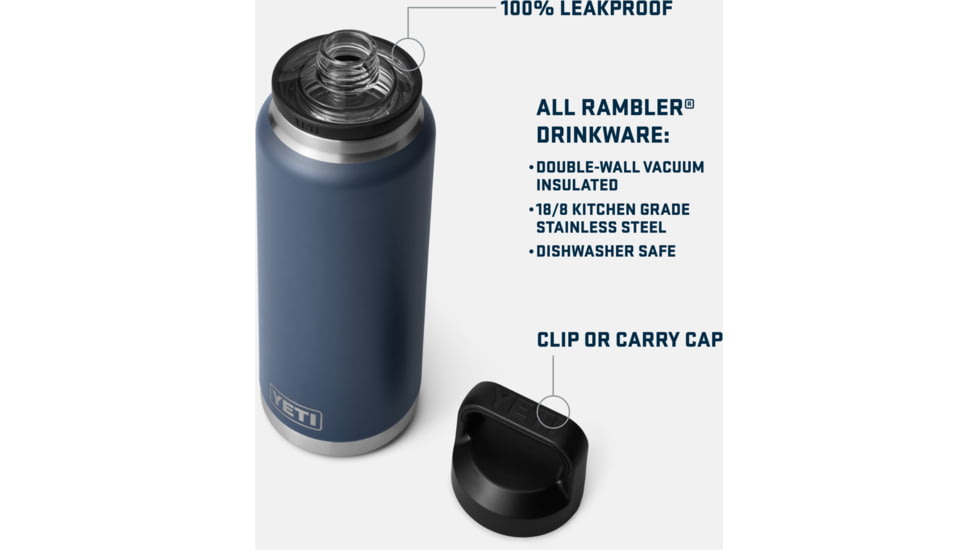 Yeti Rambler 36 oz Bottle with Chug Cap, Key Lime, 21071503427