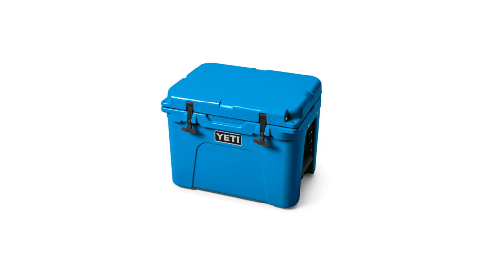 Yeti Tundra 35 Hard Cooler, Big Wave Blue, 35 Quart, 10035400000