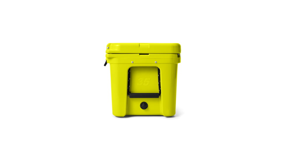 Yeti Tundra 35 Hard Cooler, Firefly Yellow, 35 L, 10035450002