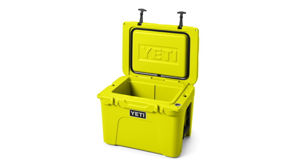 Yeti Tundra 35 Hard Cooler, Firefly Yellow, 35 L, 10035450002