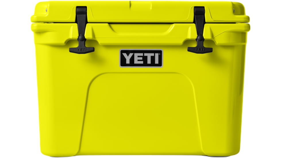 Yeti Tundra 35 Hard Cooler, Firefly Yellow, 35 L, 10035450002