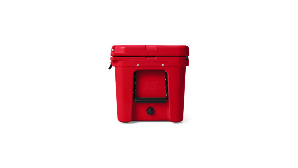 Yeti Tundra 35 Hard Cooler, Rescue Red, 35 Quart, 10035350000