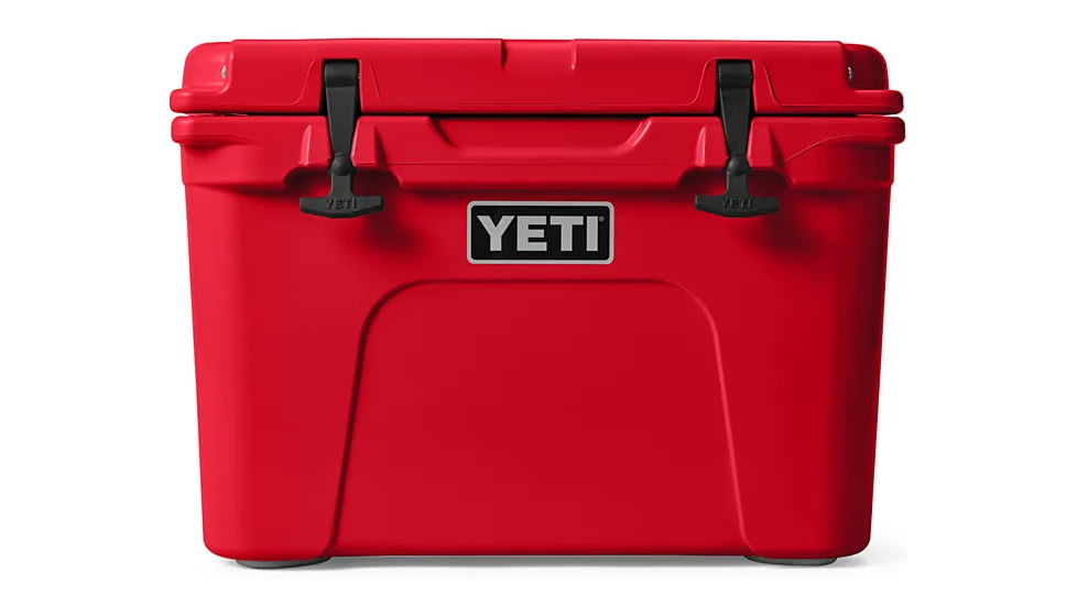 Yeti Tundra 35 Hard Cooler, Rescue Red, 35 Quart, 10035350000