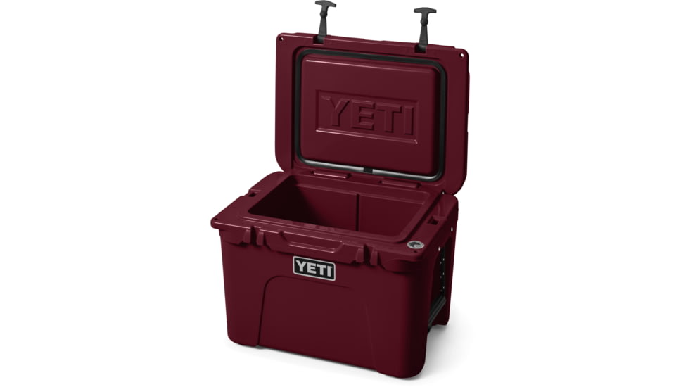 Yeti Tundra 35 Hard Cooler, Wild Vine Red, 10035420000