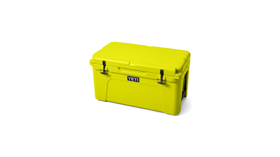 Yeti Tundra 65 Hard Cooler, Firefly Yellow, 65 L, 10065450002