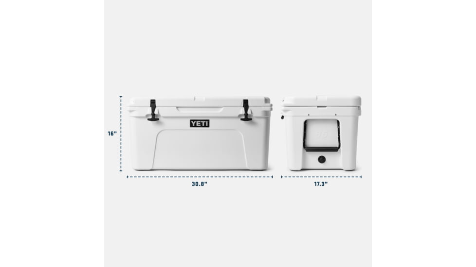 Yeti Tundra 65 Hard Cooler, Big Sky Blue, 65 L, 10065450001