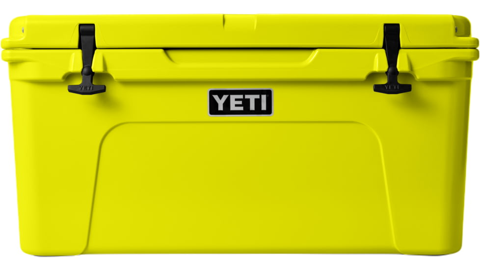 Yeti Tundra 65 Hard Cooler, Firefly Yellow, 65 L, 10065450002