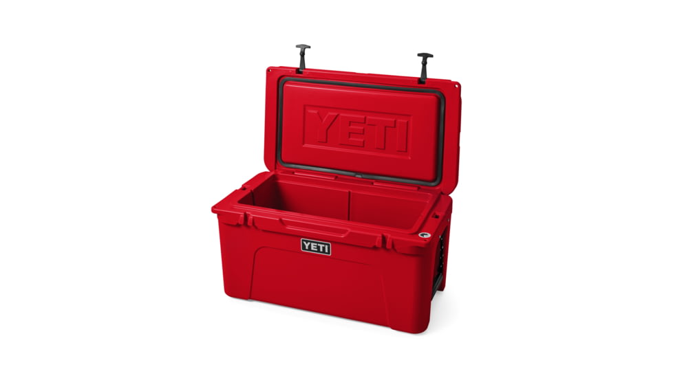Yeti Tundra 65 Hard Cooler, Rescue Red, 65 Quart, 10065350000
