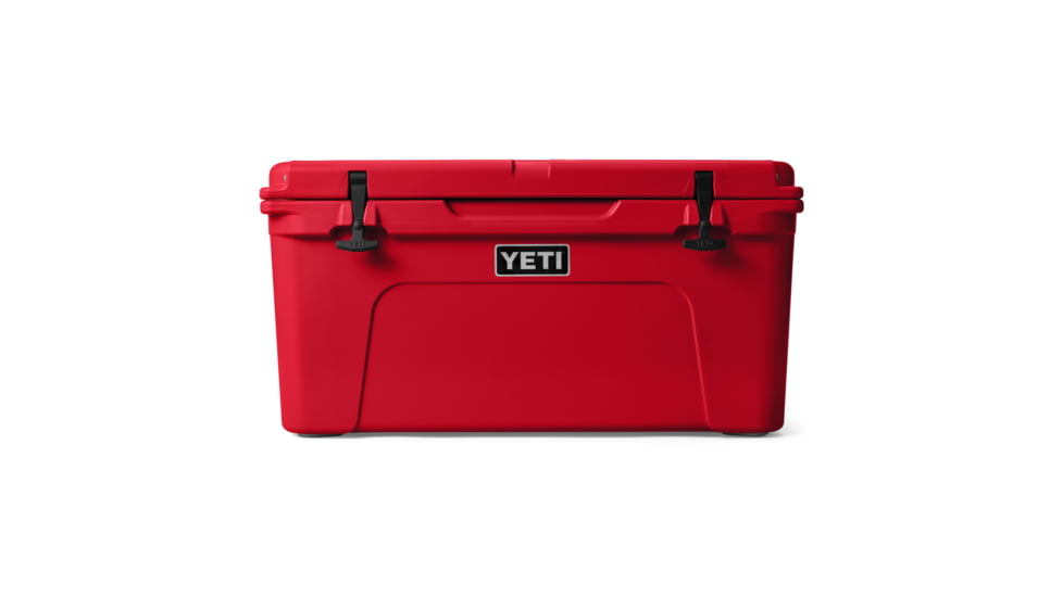 Yeti Tundra 65 Hard Cooler, Rescue Red, 65 Quart, 10065350000