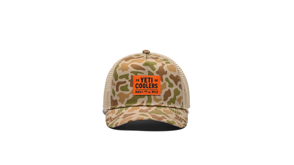 Yeti Coolers Camo Trucker Hat