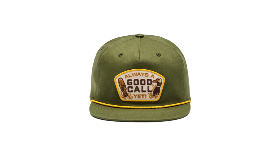 Yeti Good Call Flat Brim Rope Hat Dark