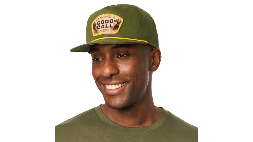 Yeti Good Call Flat Brim Rope Hat Dark