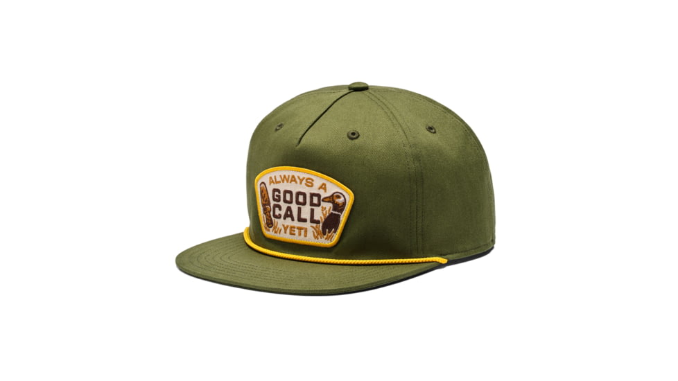 Yeti Good Call Flat Brim Rope Hat Dark