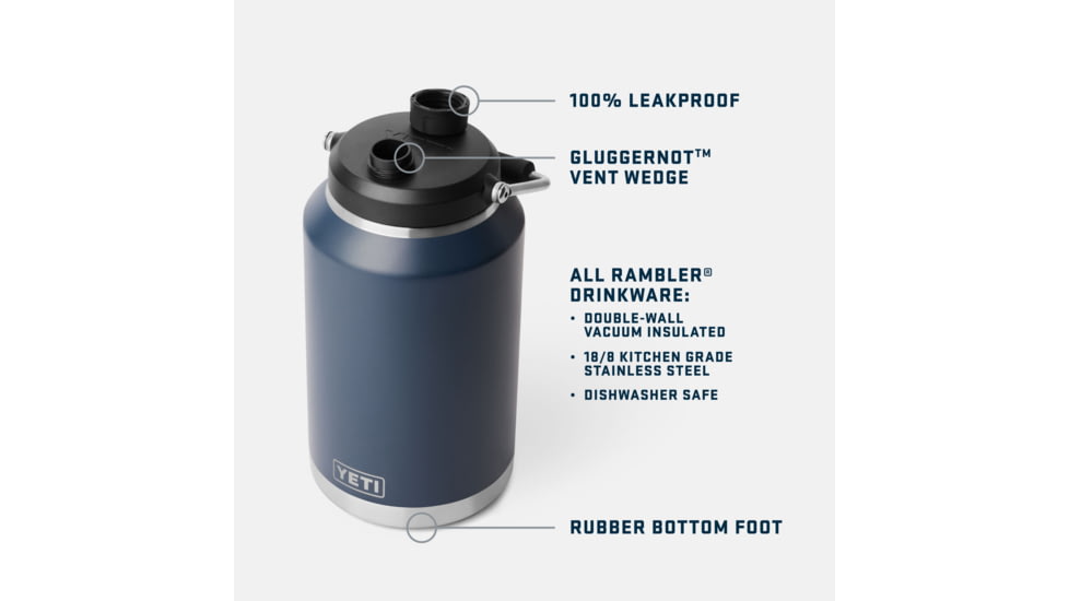 Yeti Rambler 1/2 Gallon Jug 2.0