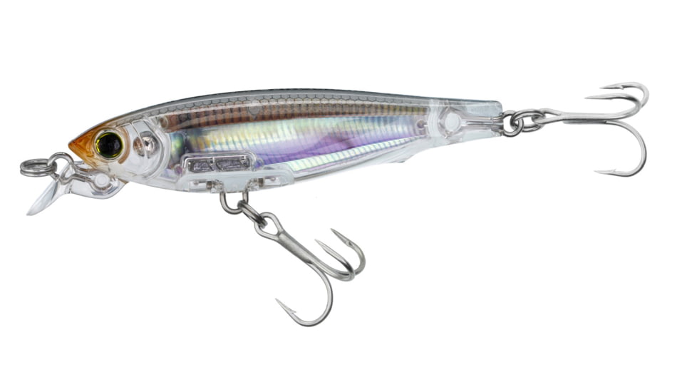 Yo-Zuri 3D Inshore Fingerling Sp 70Mm 2-3/4in, Real Glass Minnow, R1409-RGLM