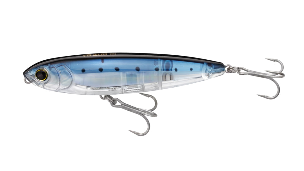 Yo-Zuri 3D Inshore Topknock Pencil,Floating, 4in 9/16oz, 0ft, Sardine, R1350-GHIW