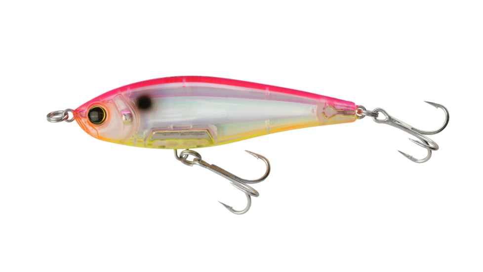 Yo-Zuri 3D INSHORE TWITCHBAIT SS 70MM 2-3/4in PINK SILVER CHARTREUSE, R1207-PSCL