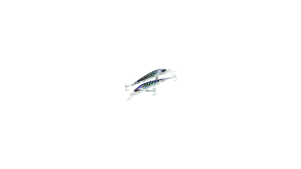 Yo-Zuri 3D Magnum Trolling Lure, 7in, 3 1/2 oz, Purple Mackerel, Sinking, R1164CPBN
